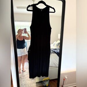 Eileen Fisher Classic Black tank maxi Dress